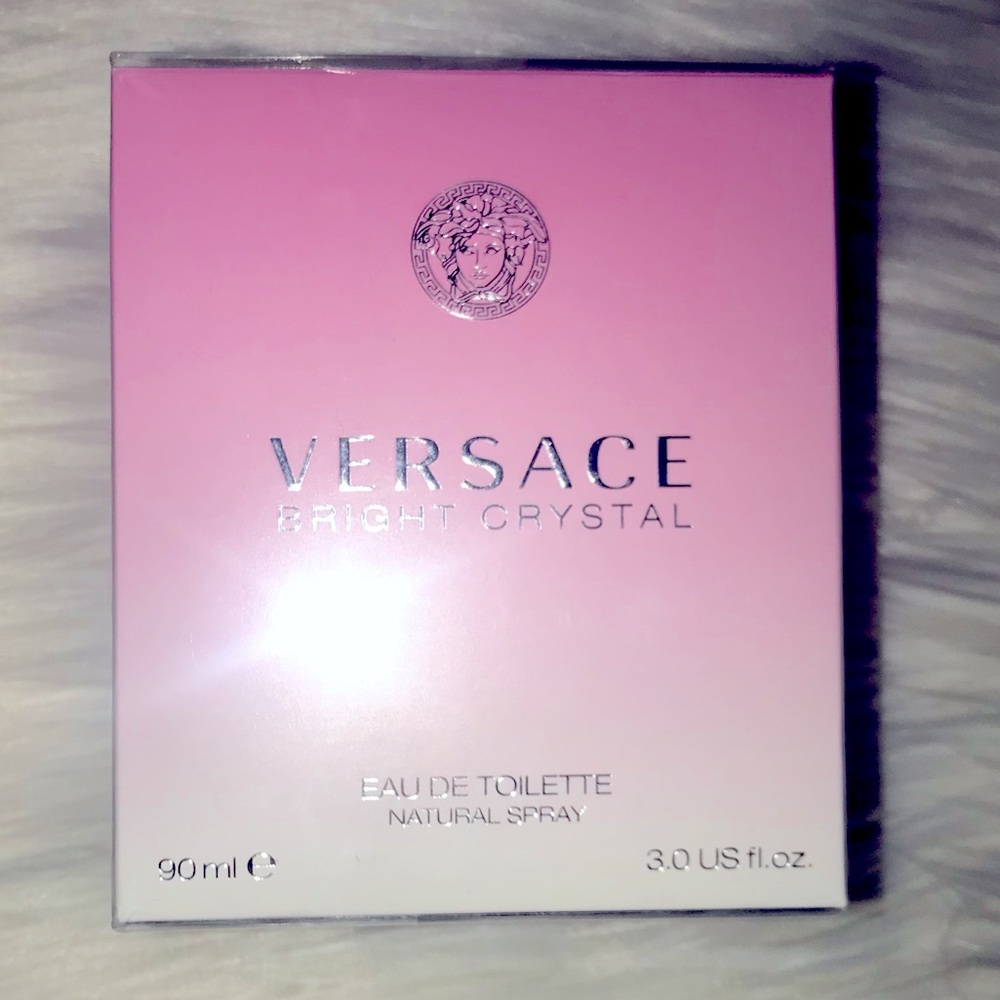 New Versace Bright Crystal Eau de Toilette 3.0 Oz